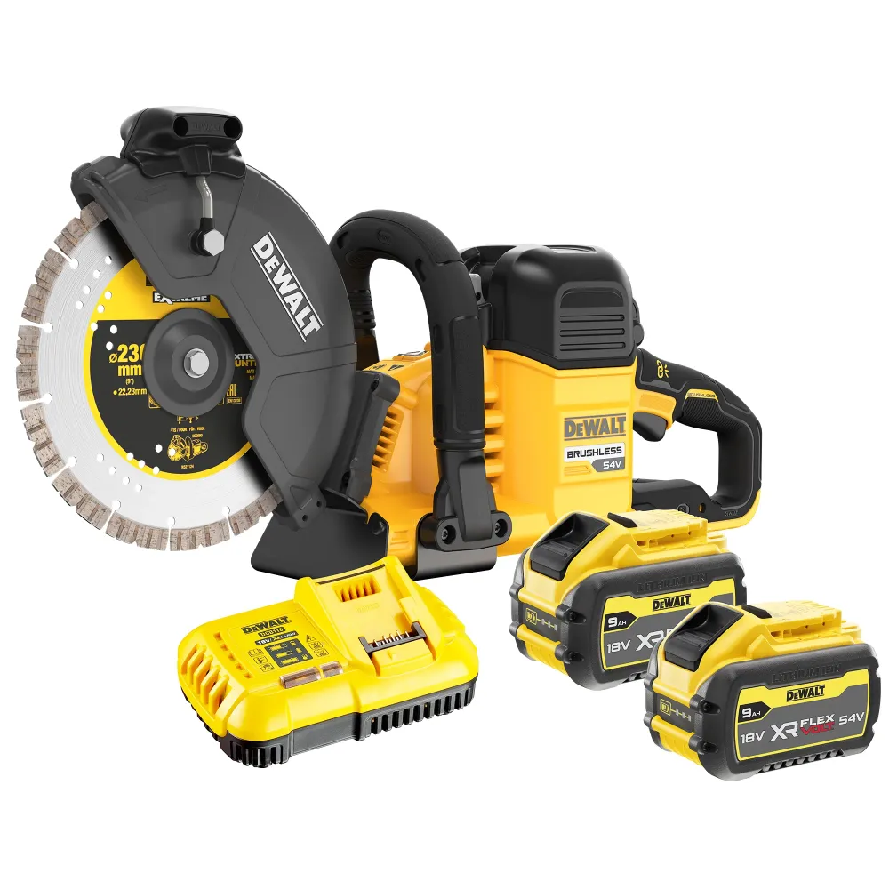Dewalt DCS691X2-QW 54V 9Ah kapmaskin