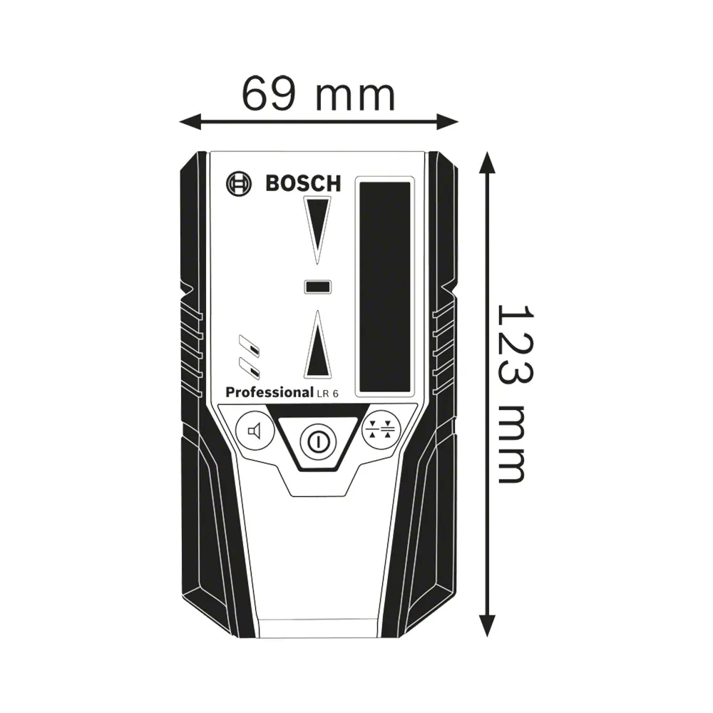Bosch LR6 lasermottagare