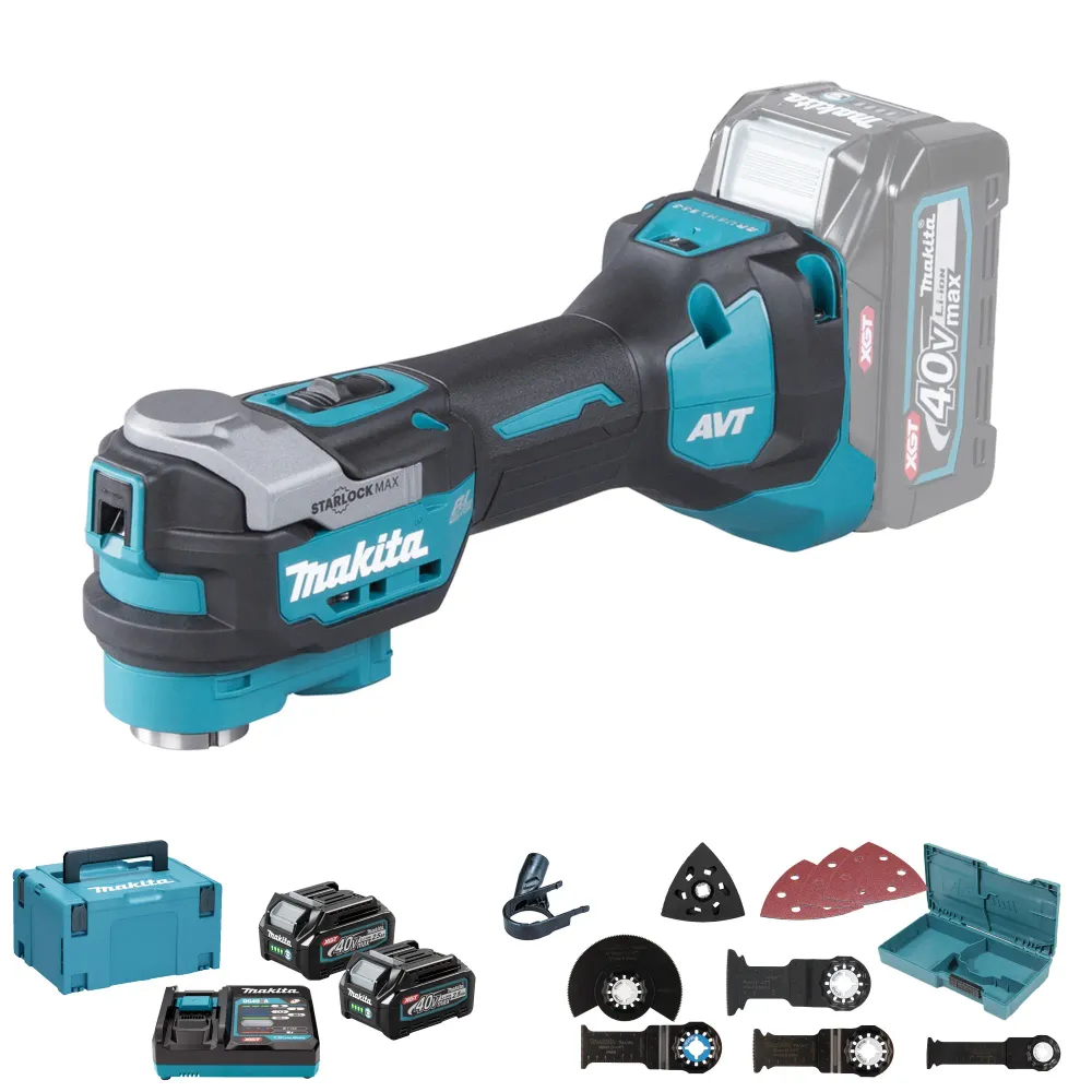 Makita TM001GD201 40V 2,5Ah multifunktionsverktyg