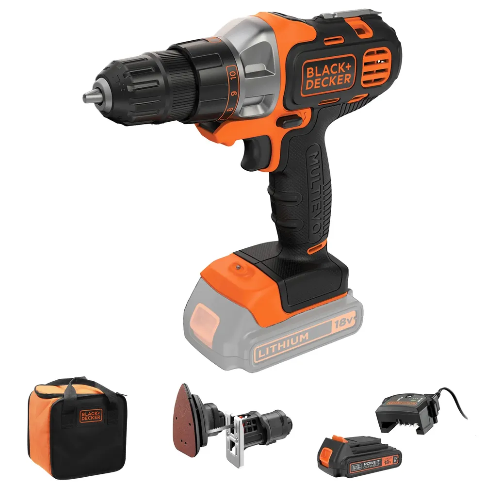 Multievo Black+Decker MT218S1A-QW 18V 1.5Ah Kit