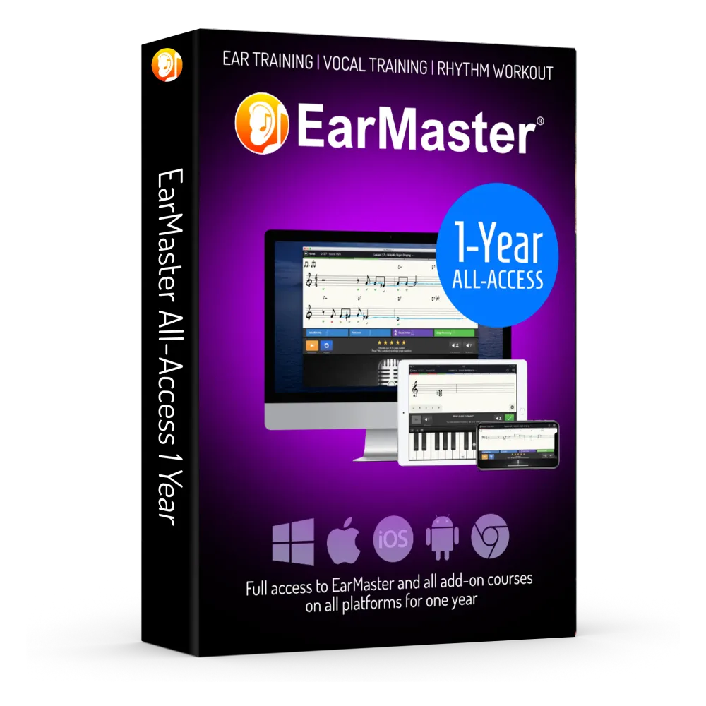 EarMaster 1-årigt All Access Pass