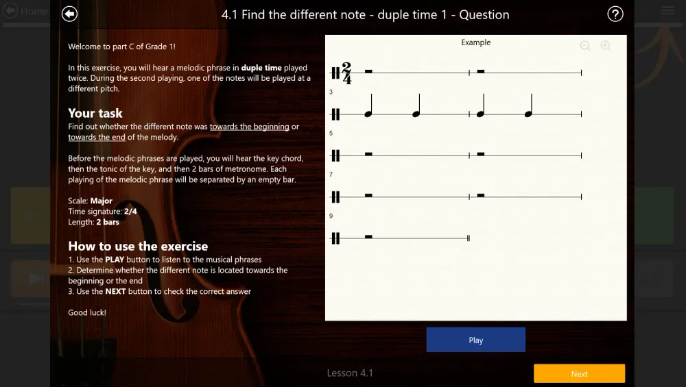 EarMaster - Aural Trainer UK Grades
