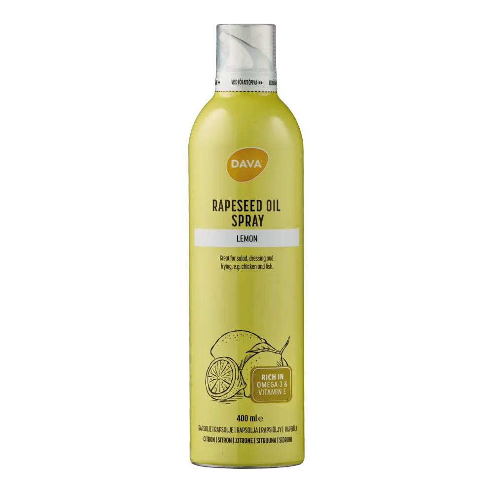 DAVA Rapsolja Citron 400 ml