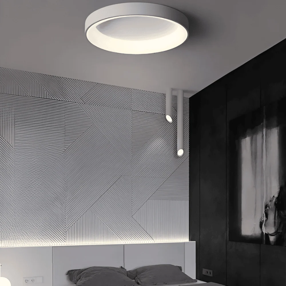 HaloShine – Rund LED-Taklampa för Utanpåliggande Montering 30cm