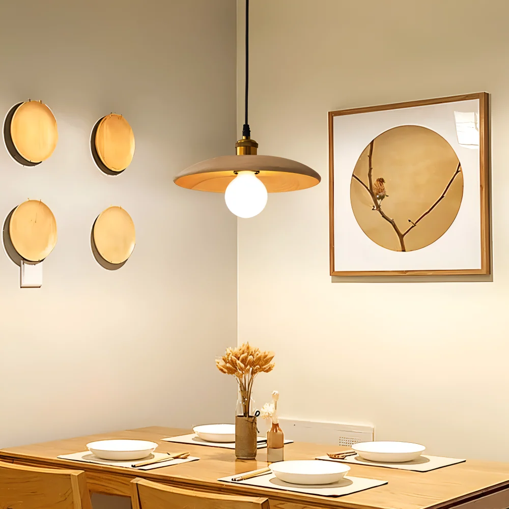 Oakai – Träpendellampa med Japansk Minimalistisk Design