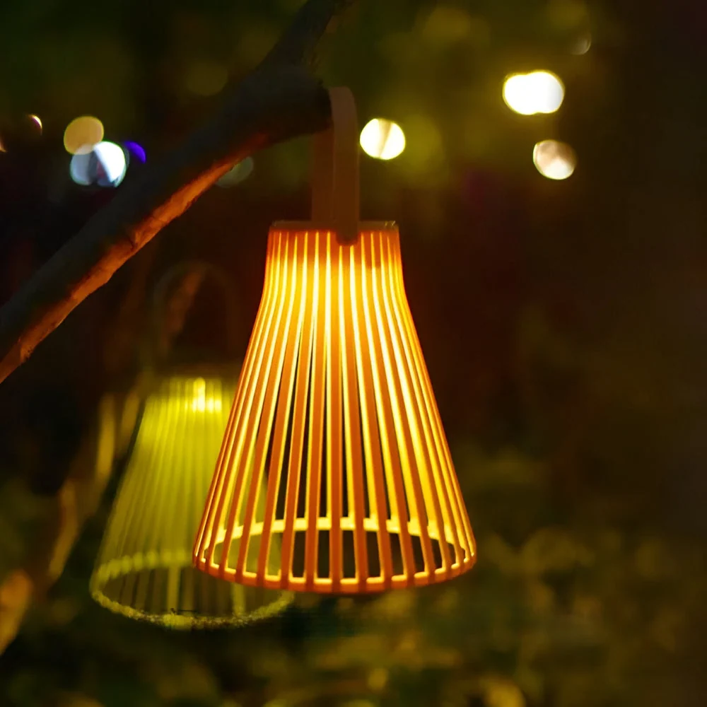 Solcellsdriven Utomhuslampa - Environmentally safe Trädgårdsbelysning Gron