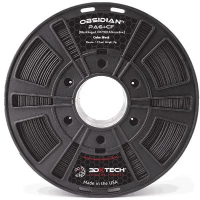 Obsidian PA6-CF 1KG Svart - Markforged Onyx alternativ