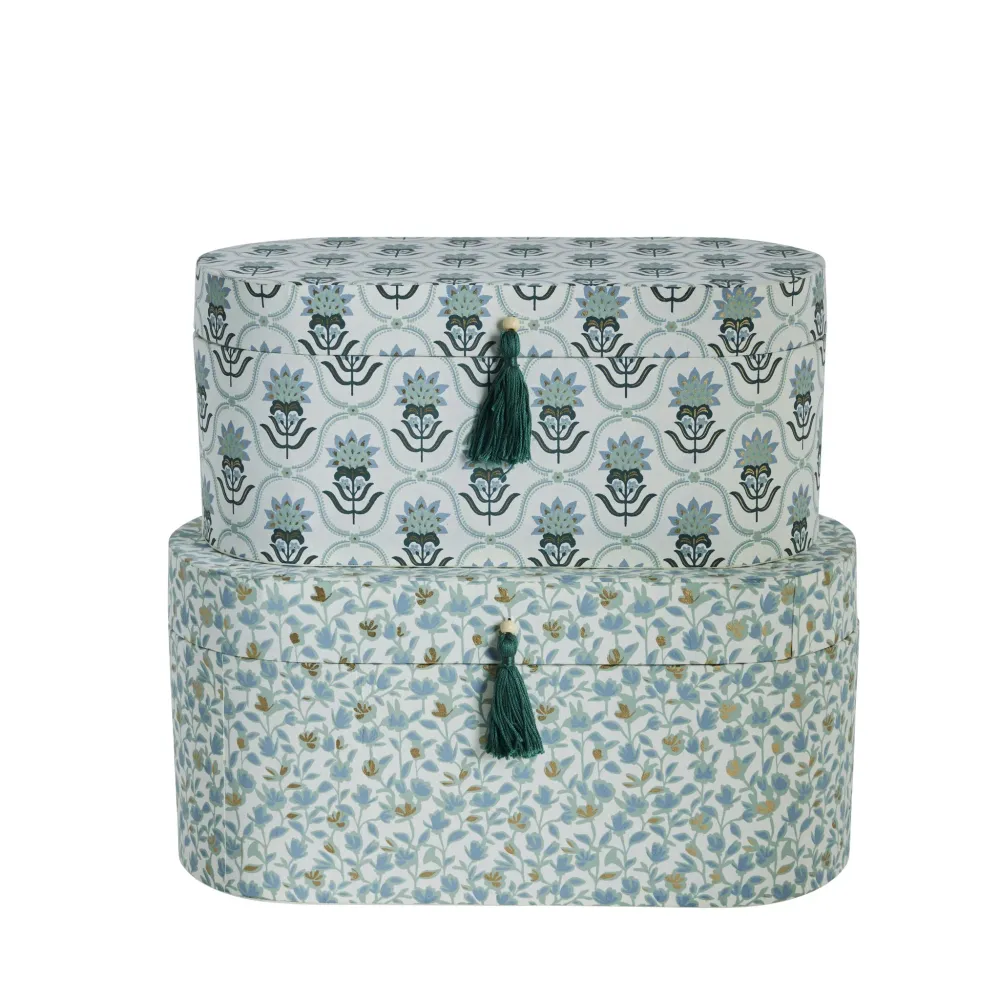 Ellen 2-pack eske sett 38 cm pärla