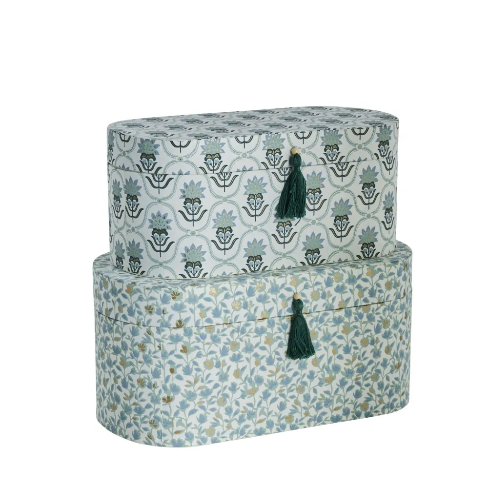 Ellen 2-pack eske sett 38 cm pärla