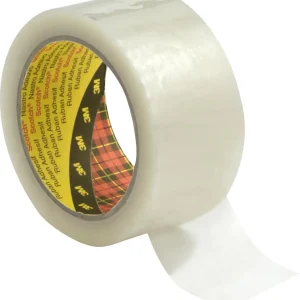 Packtejp 3M Scotch 371 38mm x 66m, Transparent/Klar 6/fp