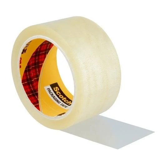 Packtejp 3M Scotch Heavy, 50mm x 50m, Transparent/Klar 1 rulle/fp