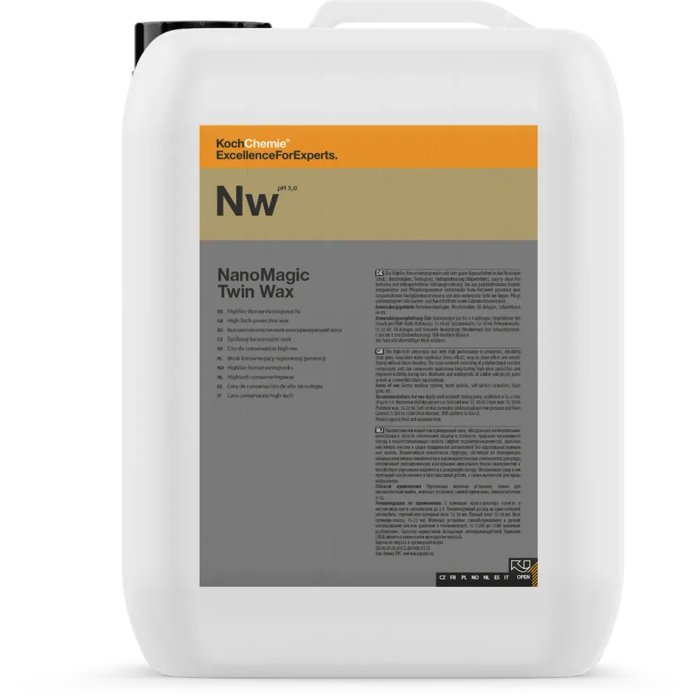 Vax & Torkstöd Koch-Chemie Nano Magic Twinwax, 20 liter