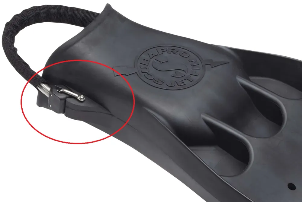 ScubaPro Stainless Spring Straps til Jet fins / Twin Jet, par