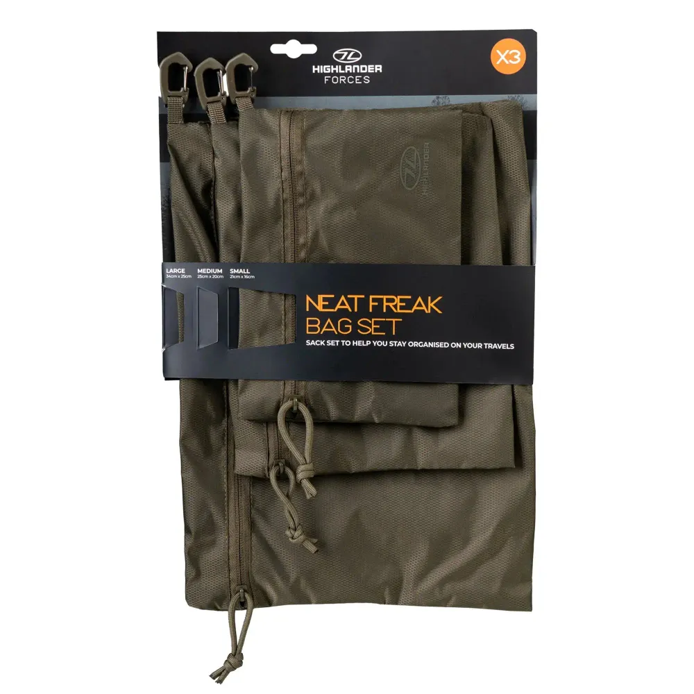 Highlander Freak Förvaringsfickor 3-Pack