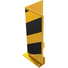 Påkörningsskydd för pallställ - Crash Guard -, Lutbart & Flexibelt (400mm)