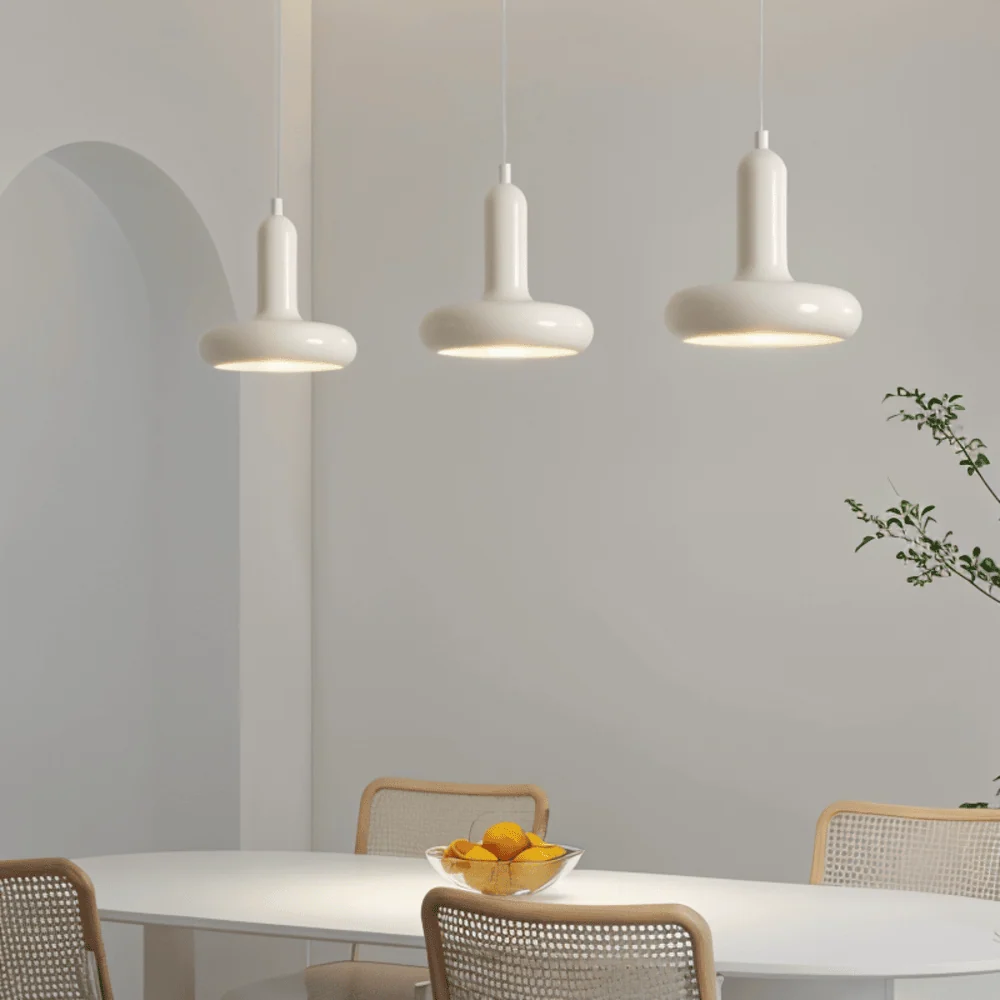 RetroPop – Färgstark Bauhaus Taklampa i Macaron-stil Orange