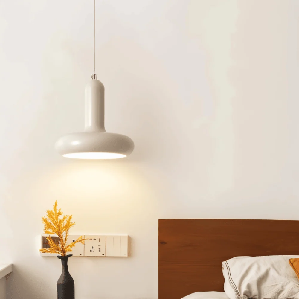 RetroPop – Färgstark Bauhaus Taklampa i Macaron-stil Orange