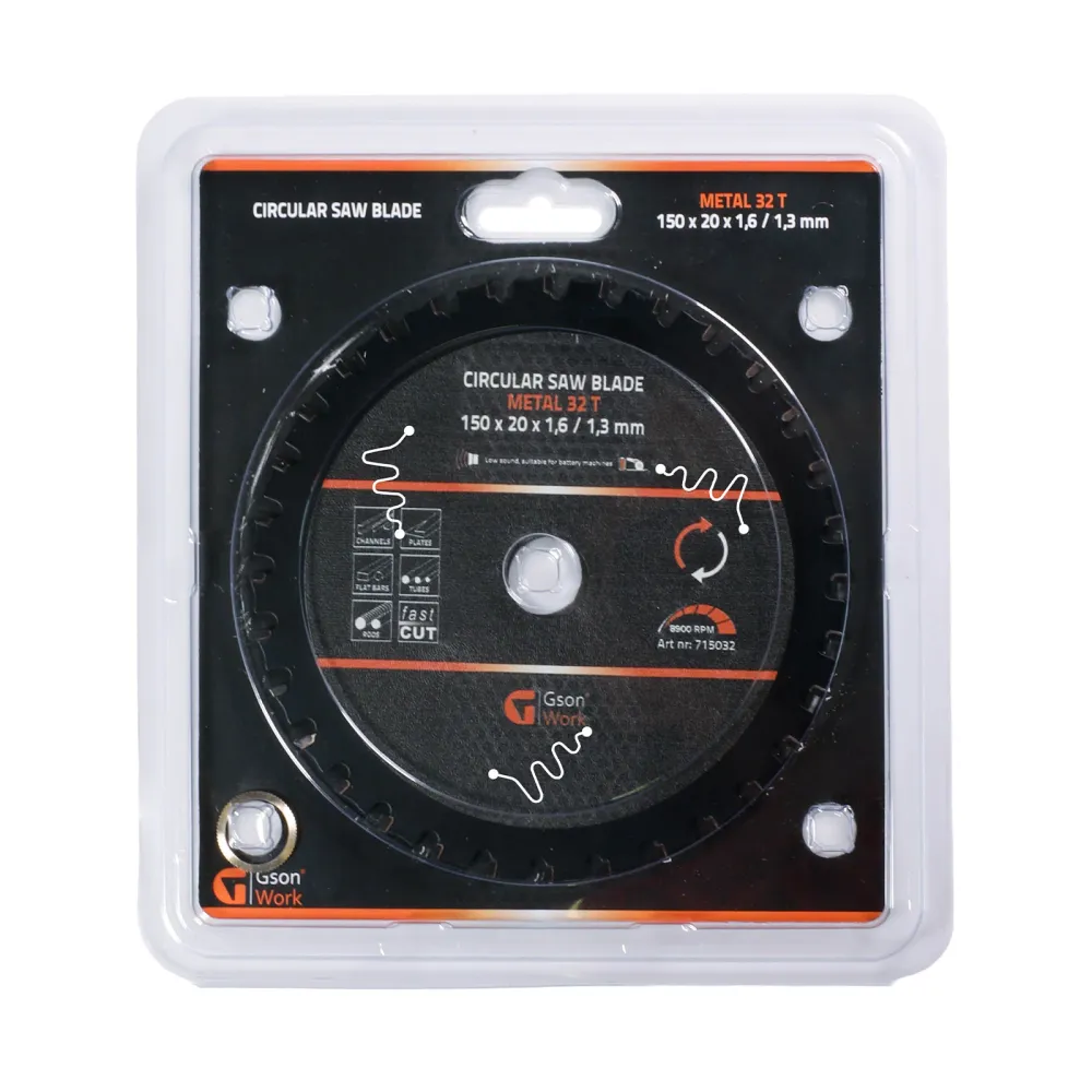 Circular Saw Blade Metal 32 T 150 x 20 x 1,6 / 1,3 mm