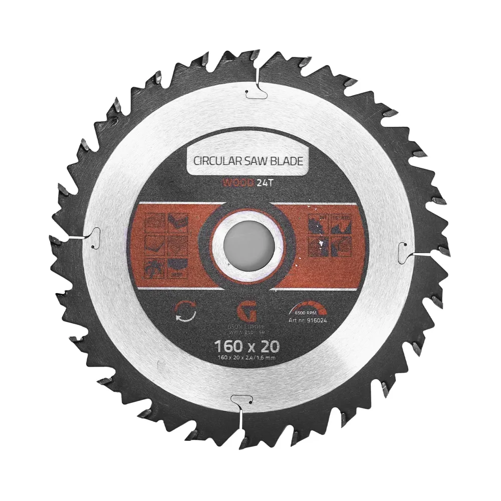 Circular Saw Blade Wood 24 T 216 x 30 x 2,4 / 1,6 mm