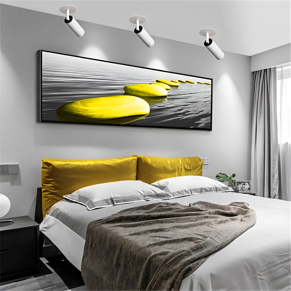 LumoBright – Inbyggda Svarta & Vita LED-Spotlights i Aluminium Svart
