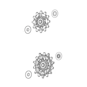 SRAM Pulley Kit GX Eagle AXS