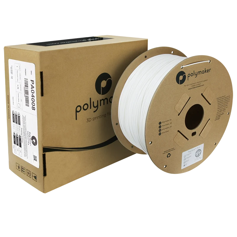 PolyTerra PLA bommulsvit 3KG