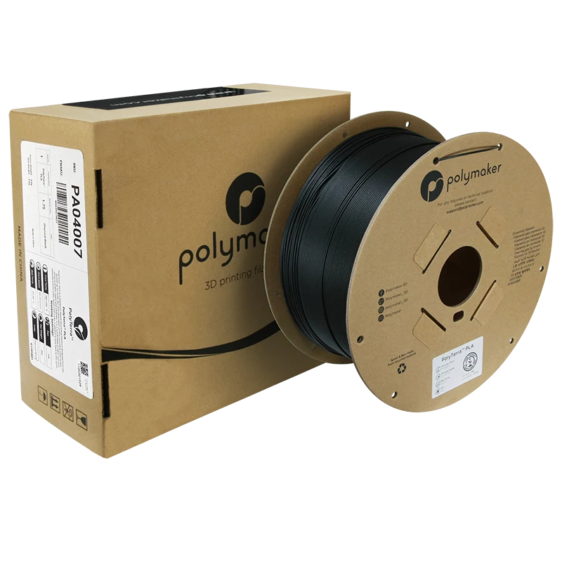 PolyTerra PLA kolsvart 3KG