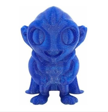 PLA Blå Glitter 1.75mm 1kg