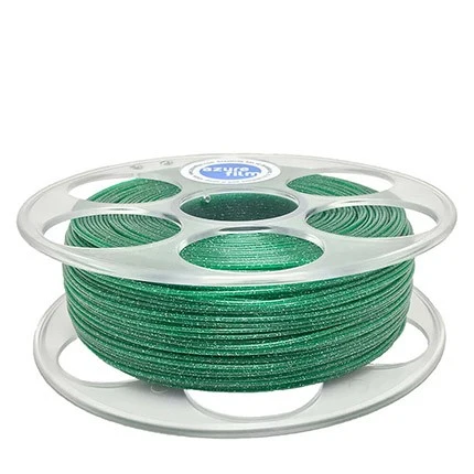 PLA Grön Glitter 1.75mm 1kg