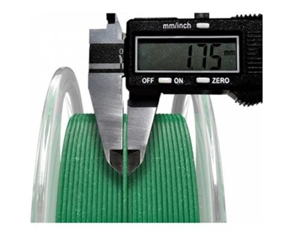 PLA Grön Glitter 1.75mm 1kg