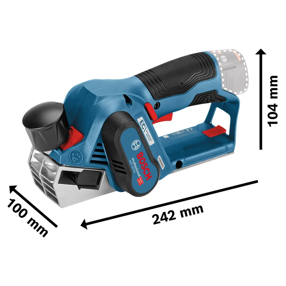 Bosch Professional GHO 12V-20 12V 3Ah hyvel
