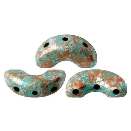 Arcos® par Puca® - Opaque Oliv Turquoise Tweedy, 10 gram