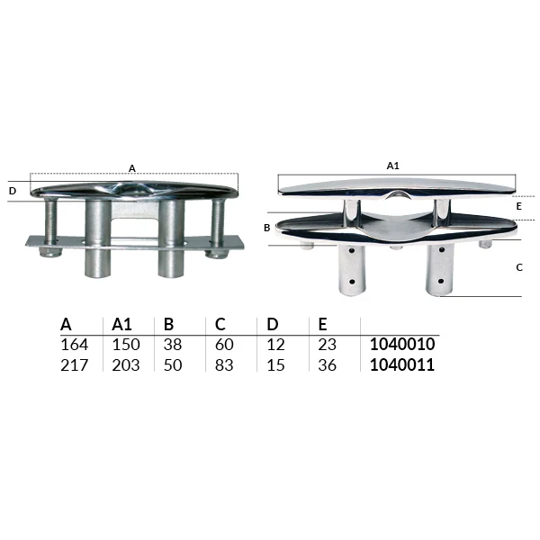Pop-up-pollare RF 164/150mm