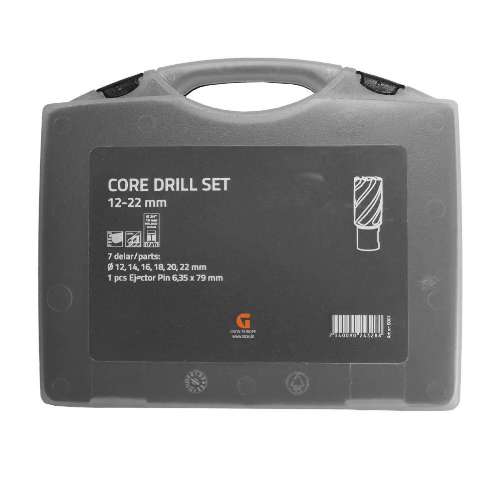 Core Drill Adjust 12,14,16, 18, 20, 22 mm
