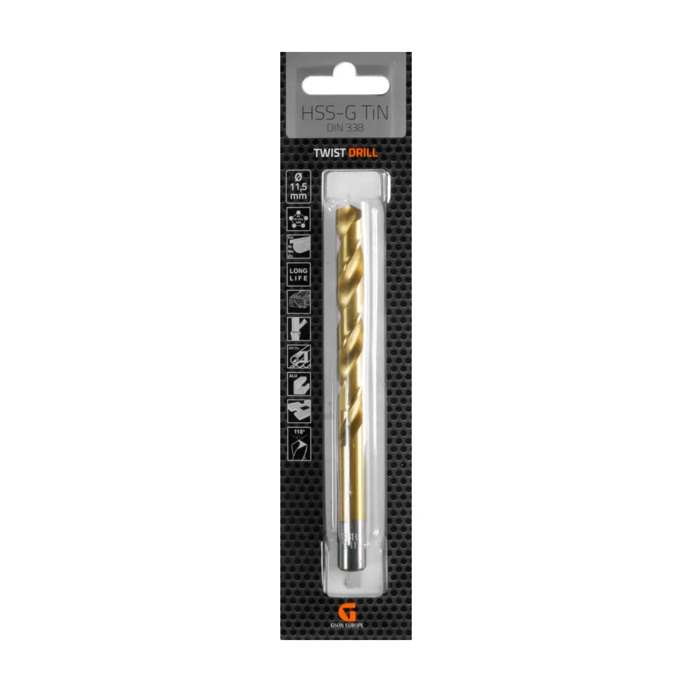 HSS-G TiN Drill 2,0 mm 1 st