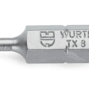 WURTH BITS 1/4" TX20 M. HÅL 25MM