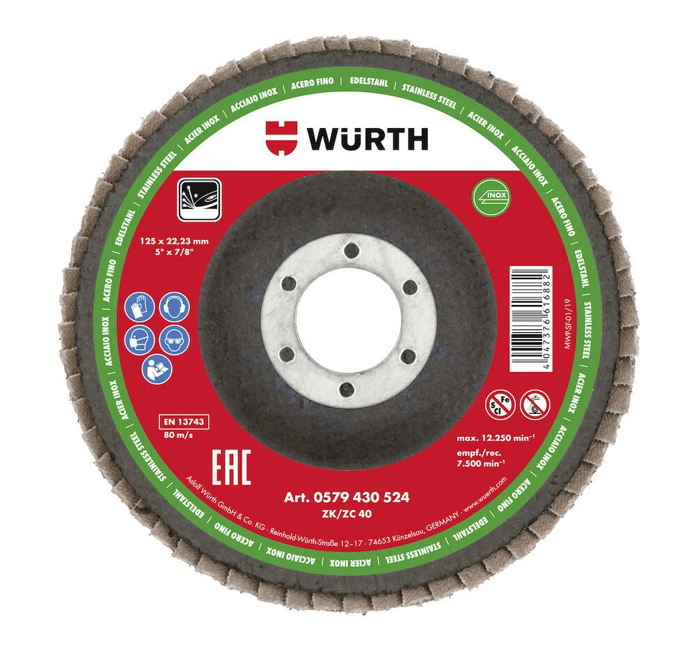 WURTH LAMELLRONDELL KONISK K60 125