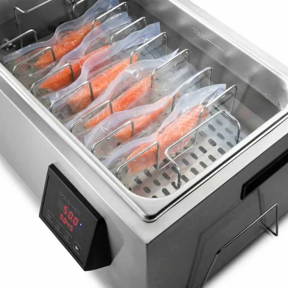 Gastronorm vakuumförpackare Pro vattensänkning (28L) - Stor kapacitet
