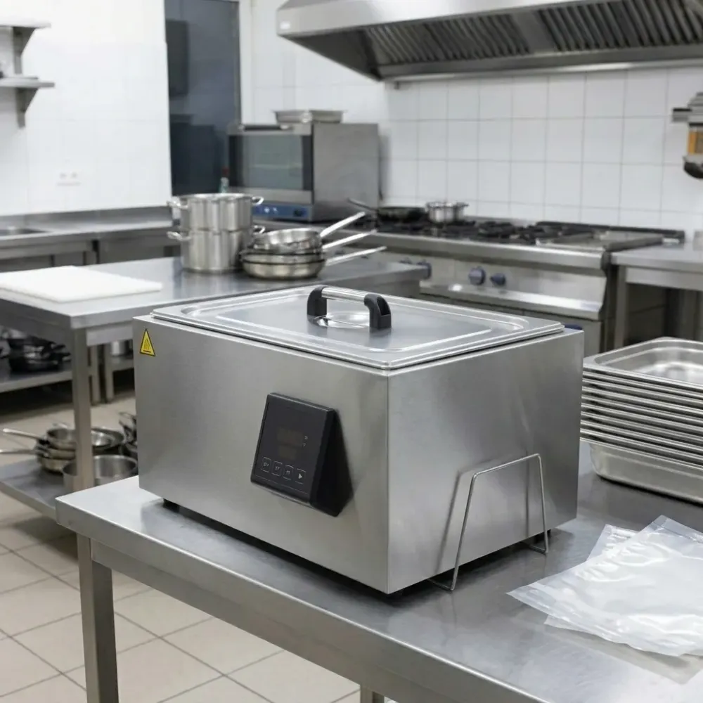 Gastronorm vakuumförpackare Pro vattensänkning (28L) - Stor kapacitet