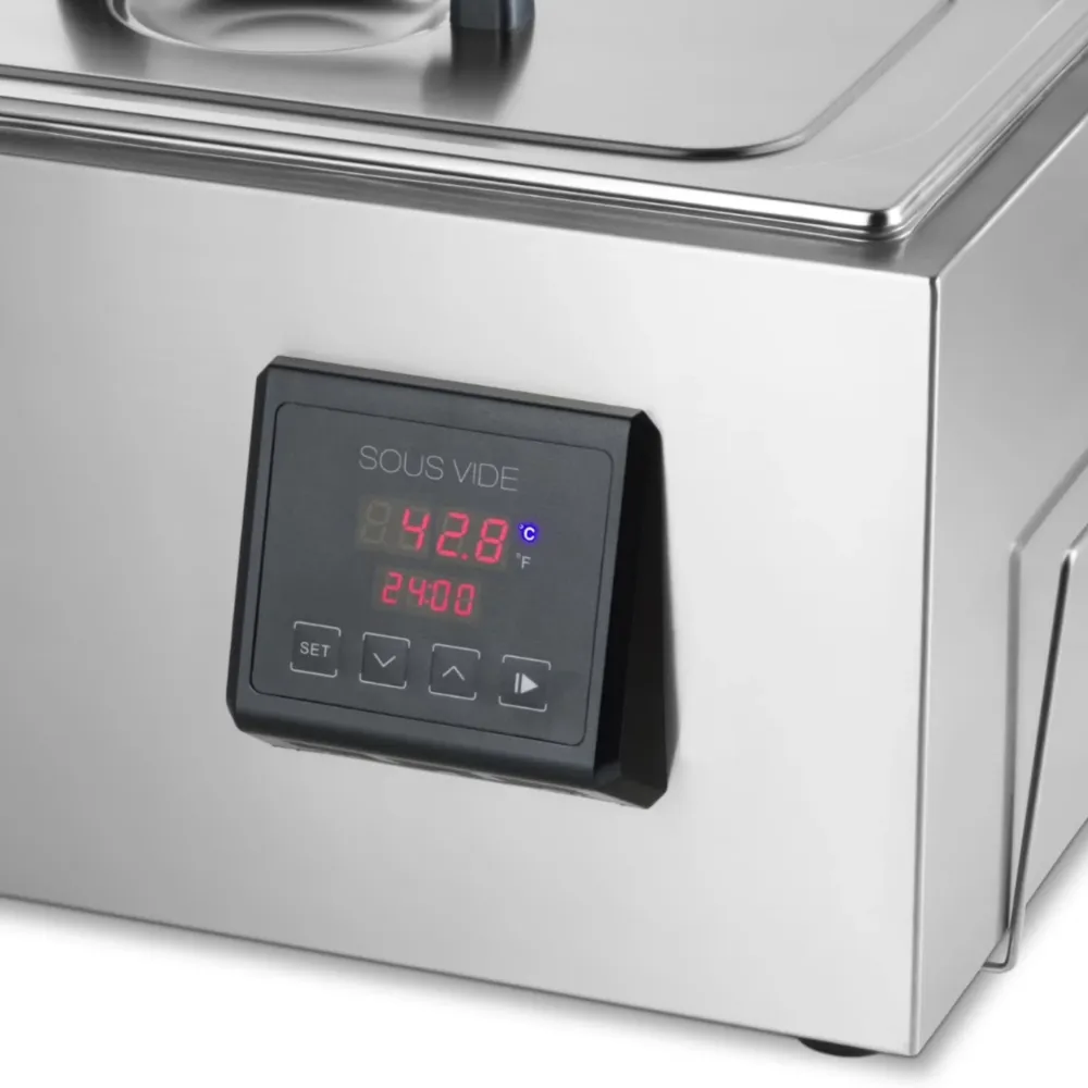 Gastronorm vakuumförpackare Pro vattensänkning (28L) - Stor kapacitet