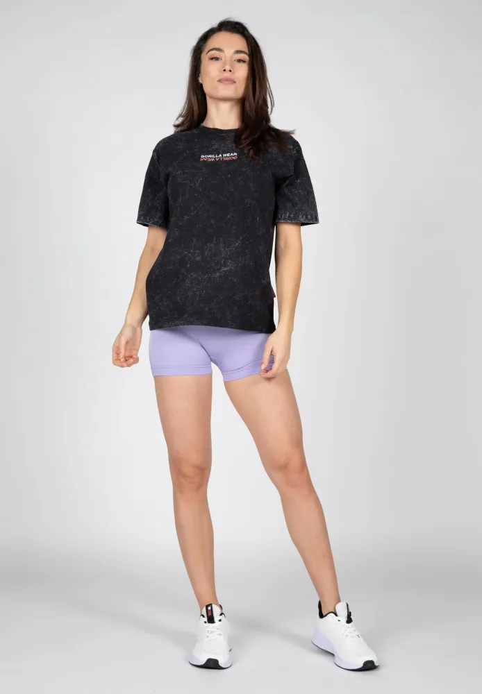 Gorilla Wear Medina Klumpig T-Shirt, washed black Xs