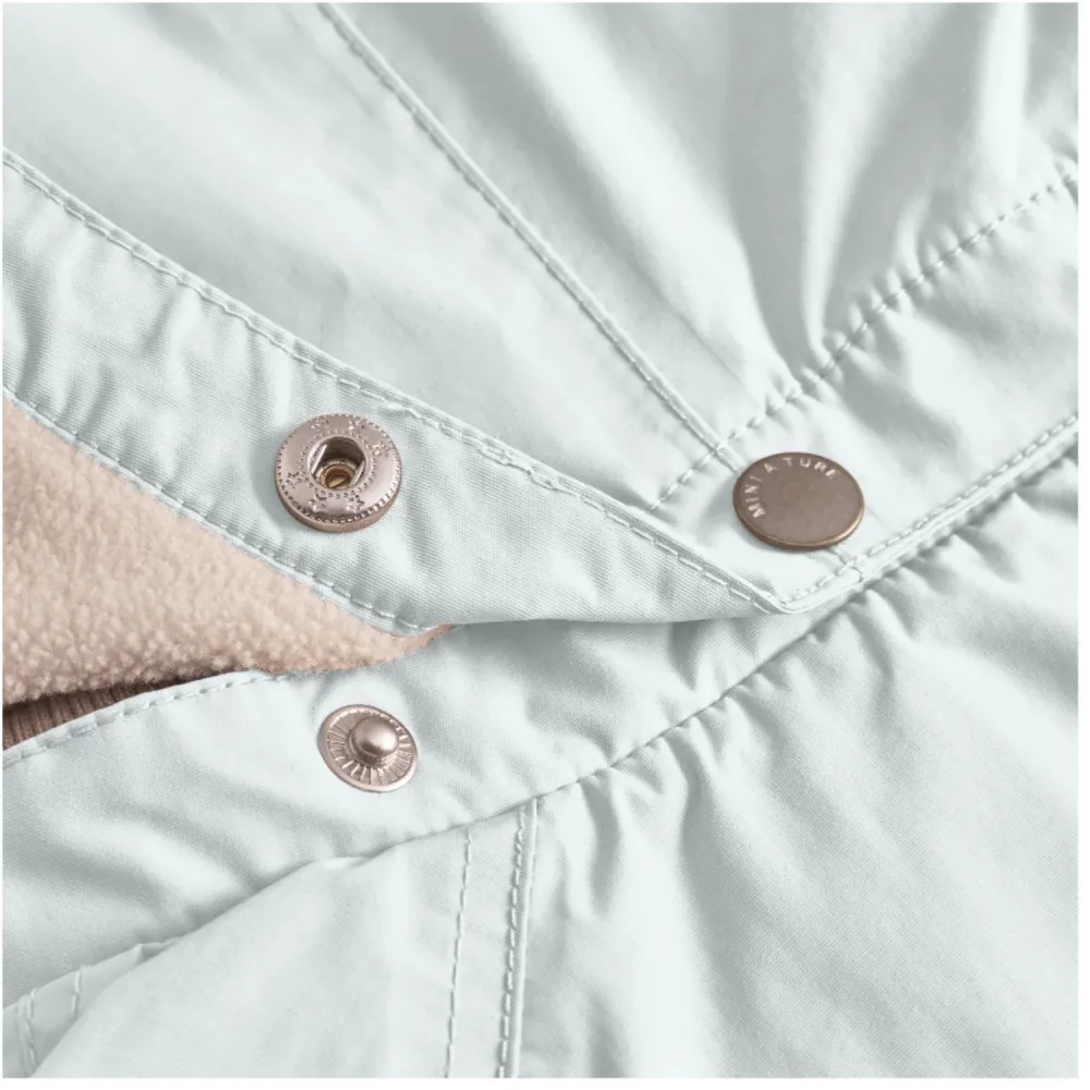 Mini ture Blue Metal Wai Cozy fabric Lined Spring Jacka. GRS