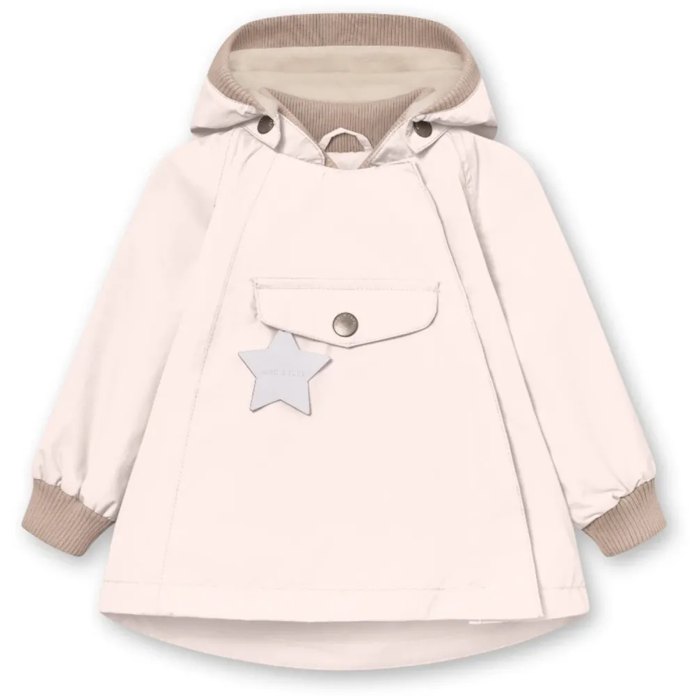 Mini ture Platinum Peony Wai Fleece Lined Spring Jacka. GRS