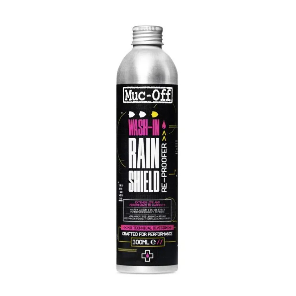 Muc-Off Wash- Rain Shield Re-Proofer, 300ml