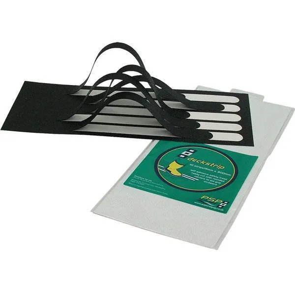 Psp deckstrip halkskyddsremsor klar 19mm x 300mm 10st