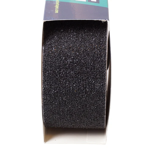 PSP Extra kraftig halkskyddande tejp svart/gul 50 mm x 5 m