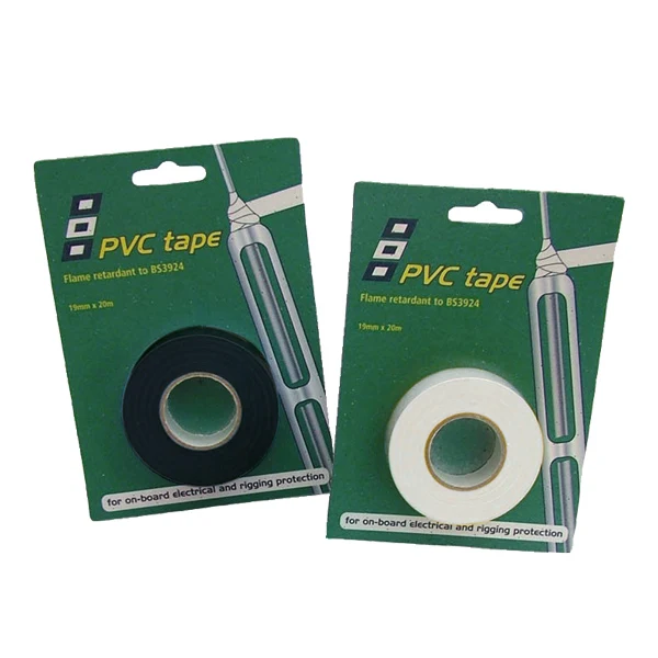 Psp pvc-tejp isoleringsband vit 19 mm x 20 m