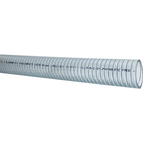 Sug och tryckslang, klar 12mm, rulle 30m