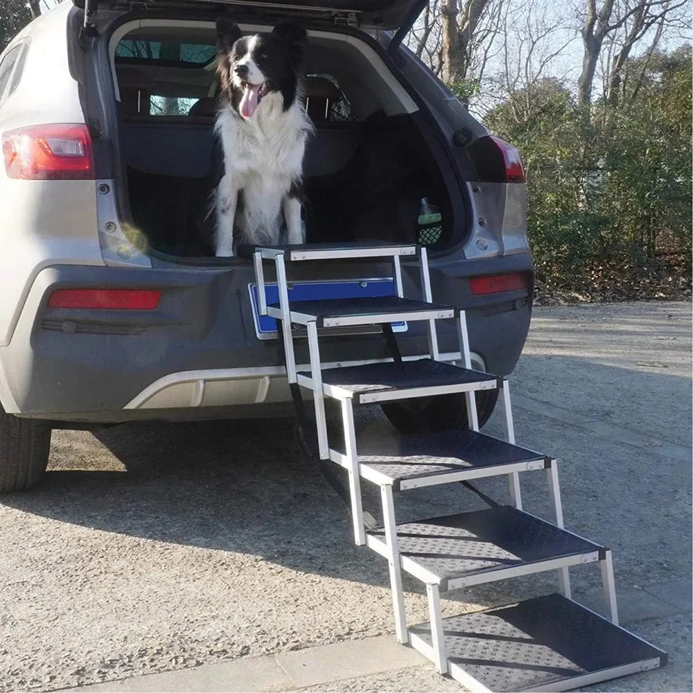Detixy Hopfällbar Hundtrappa