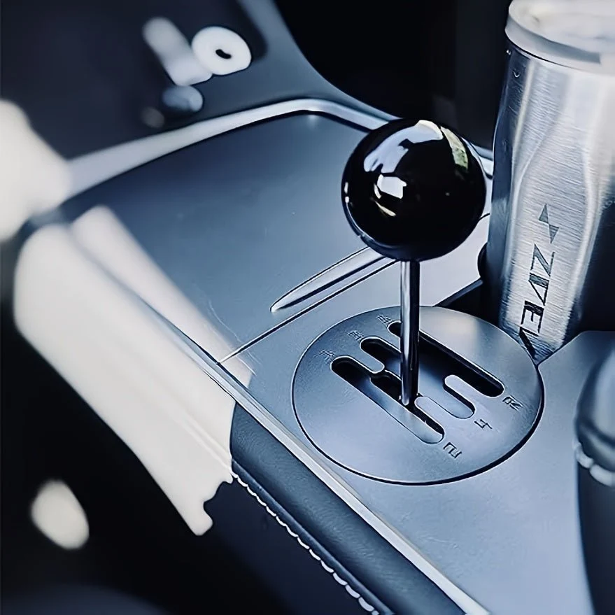 Tesla Model 3/Y Manual Shift Knob - Sleek Acrylic ABS, Single -Gear Spak för inre uppgradering - Tesla -gåvor